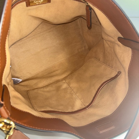 Ralph Lauren Kassie Large Shoulder Bag & Matching Wallet - Picture 7 of 17